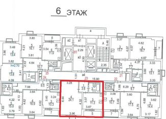 Продаю 1-комнатную квартиру, 42.8 м2, Москва, улица Академика Скрябина, 3/1к4, метро Рязанский проспект