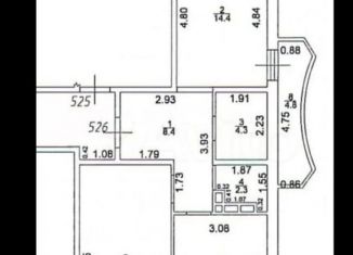 3-ком. квартира на продажу, 64 м2, Краснодар, ЖК Символ, Командорская улица, 9к2