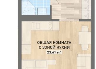 Квартира на продажу студия, 33.6 м2, Екатеринбург, ЖК Нова парк