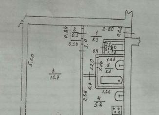 Продам 1-комнатную квартиру, 31.2 м2, Кукмор, переулок Вахитова, 13