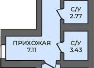 Продаю 1-комнатную квартиру, 43 м2, Оренбург, Ленинский район, улица Ильи Глазунова, 2