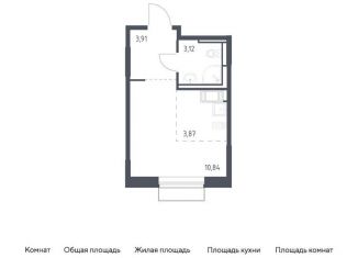 Продается квартира студия, 21.7 м2, поселение Кокошкино, жилой комплекс Новое Внуково, к21