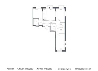 Продажа 3-комнатной квартиры, 93.4 м2, Санкт-Петербург