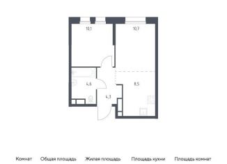 Продается 2-ком. квартира, 38.2 м2, Москва, ЮВАО