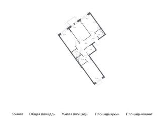 Продам 3-комнатную квартиру, 78.4 м2, Москва, Молжаниновский район, жилой комплекс Молжаниново, к6