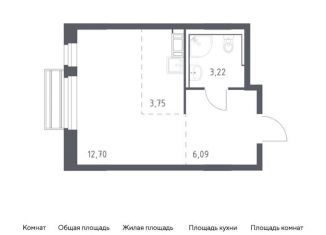 Квартира на продажу студия, 25.8 м2, Московская область