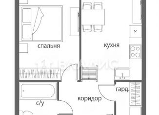 Продаю однокомнатную квартиру, 40 м2, Москва, метро Авиамоторная