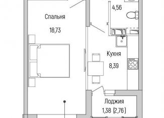 Продается однокомнатная квартира, 40.6 м2, городской округ Красногорск