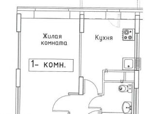 1-ком. квартира на продажу, 31.1 м2, Ступино