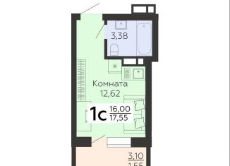 Продается однокомнатная квартира, 17.6 м2, Воронежская область, улица 45-й Стрелковой Дивизии, 113