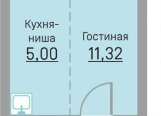 Продаю квартиру студию, 27.2 м2, деревня Кондратово, Водопроводная улица, 6/4