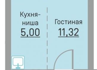 Квартира на продажу студия, 27.2 м2, деревня Кондратово, Водопроводная улица, 6/4