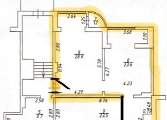 Продаю помещение свободного назначения, 57.8 м2, Долгопрудный, Молодёжная улица, 12