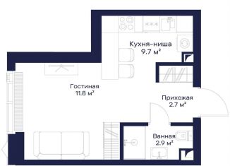 Квартира на продажу студия, 27 м2, Москва, проезд Воскресенские Ворота, Тверской район