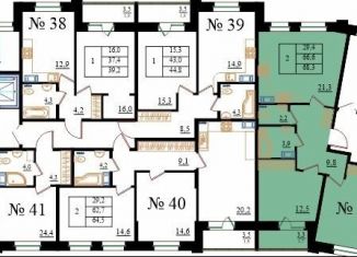 Продается 2-комнатная квартира, 68.3 м2, Ленинградская область, Медицинский проезд