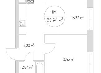 Продаю однокомнатную квартиру, 35 м2, Москва, станция Калитники