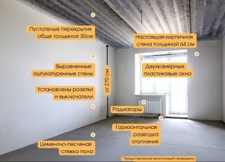 Продаю однокомнатную квартиру, 37.7 м2, посёлок Московский