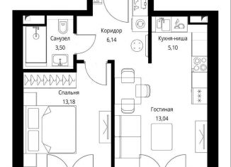 Продается 1-ком. квартира, 41 м2, Москва, метро Селигерская