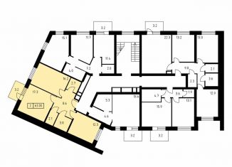 Продается 2-ком. квартира, 63 м2, Ленинградская область, Вересковая улица, 5к2