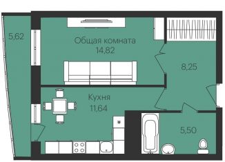 Продается однокомнатная квартира, 42.7 м2, Саранск, проспект Российской Армии, 22