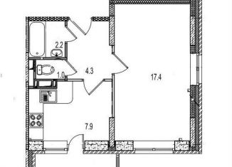 Продаю квартиру свободная планировка, 36.6 м2, Ногинск, Юбилейная улица, 4Б