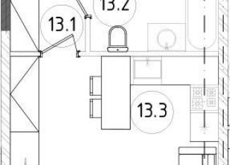 Продаю квартиру студию, 27.3 м2, Москва, улица Зорге, 9к1, ЖК Рихард