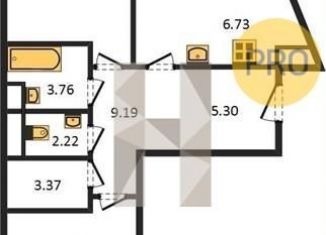 Продается 3-комнатная квартира, 86 м2, Казань, Чистопольская улица, 88, ЖК Столичный