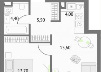 Продажа однокомнатной квартиры, 43.2 м2, Москва, Огородный проезд, 4с1, метро Бутырская