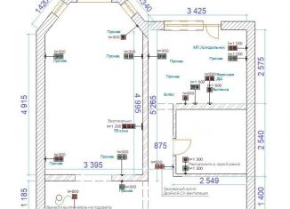 Продам 1-комнатную квартиру, 44.5 м2, Гагарин, улица Гагарина, 51А