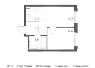 Продается двухкомнатная квартира, 35 м2, Москва, метро Орехово, жилой комплекс Квартал Герцена, к2