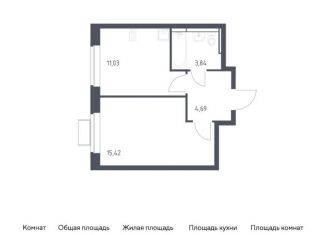 Продажа 1-ком. квартиры, 35 м2, Ленинский городской округ, жилой комплекс Новое Видное, 16.2