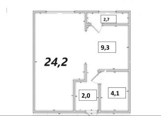 Продам 1-комнатную квартиру, 42 м2, Санкт-Петербург, Московский проспект, 73к5, ЖК Времена Года