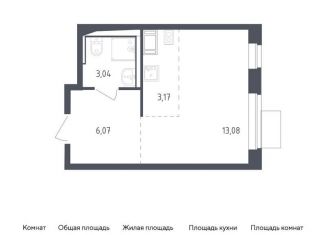 Квартира на продажу студия, 25.4 м2, Московская область, жилой комплекс Пятницкие Луга, к2/2