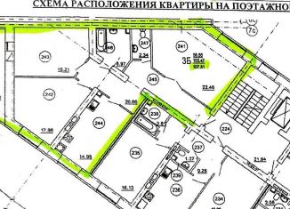 Трехкомнатная квартира на продажу, 109.1 м2, Марий Эл, улица 70-летия Вооружённых Сил СССР, с5/1