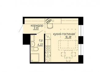 Продается квартира студия, 24.2 м2, Санкт-Петербург, метро Академическая