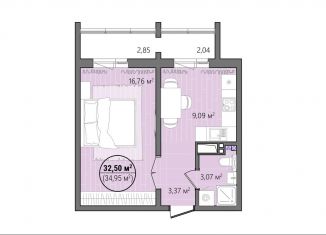 Продается 1-ком. квартира, 37.5 м2, Челябинск, Центральный район