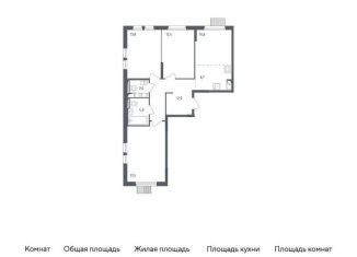 Продам 3-ком. квартиру, 77 м2, Мытищи, улица Стрельбище Динамо, 10