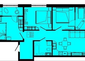 Продается 3-комнатная квартира, 67 м2, Коммунар