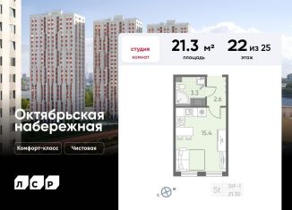 Продается квартира студия, 21.3 м2, Санкт-Петербург, метро Пролетарская