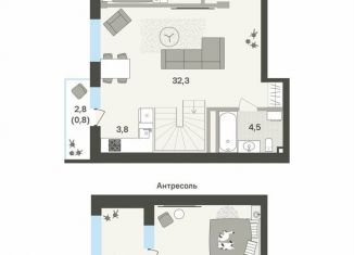 Продаю 2-ком. квартиру, 98.6 м2, Пермь, Мотовилихинский район