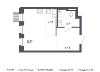 Продается квартира студия, 26.1 м2, Москва, САО, Ленинградское шоссе, 229Ак1