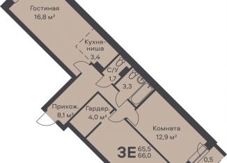 Продажа 3-комнатной квартиры, 66 м2, Пермь