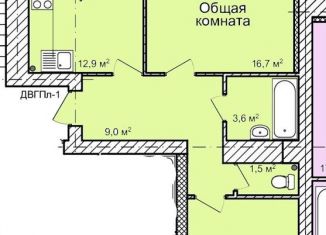 Продается 2-ком. квартира, 61.7 м2, село Бокино, Дорожный переулок, 22Г