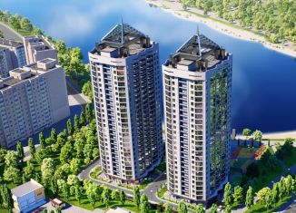 Продаю двухкомнатную квартиру, 53.1 м2, Ростов-на-Дону, проспект Космонавтов, 1Вс2, ЖК Акватория