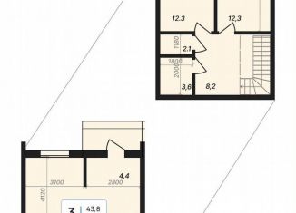 3-ком. квартира на продажу, 80.5 м2, Липецк