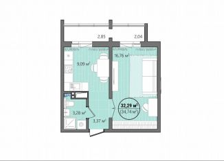 Продажа 1-комнатной квартиры, 37.3 м2, Челябинск, улица Труда, 14, Центральный район