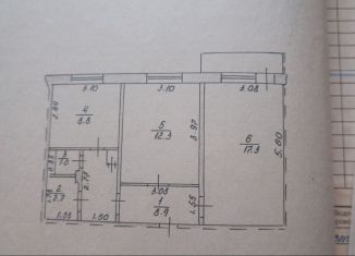 Продажа 2-ком. квартиры, 52.4 м2, Алатырь, улица Кувина, 46