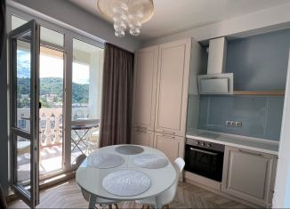 Продается 1-ком. квартира, 45 м2, посёлок городского типа Дагомыс, Армавирская улица, 20Ак2, ЖК Кватро