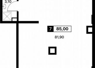 Помещение свободного назначения на продажу, 85 м2, Ростов-на-Дону, улица Вересаева, 102с2, Пролетарский район
