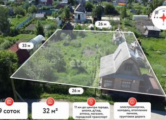 Дача на продажу, 32 м2, Тюмень, Садовая улица, 288